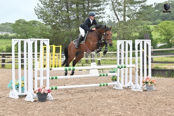 Kieran Thurkettle and LSS Mayweather Triumph in Ariat Senior British Novice Second Round at Muirmill 